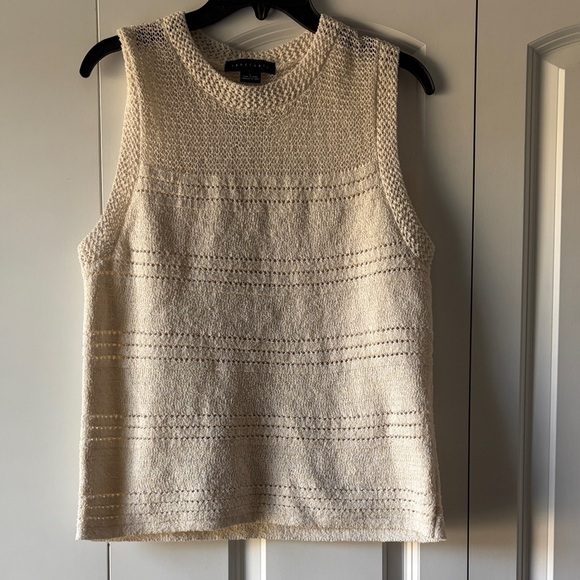 Sanctuary Women's Natural Waves Of Summer Sleeveless Sweater Size Large - Picture 1 of 4